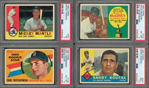 1960 Topps Complete Set (572)